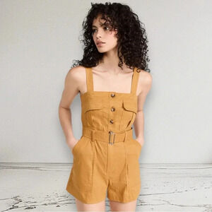 A.L.C. Gillian Romper in Goldenrod Size 8